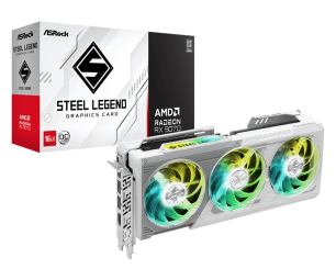 Videokarte ASRock Radeon RX 9070 Steel Legend 16GB GDDR6