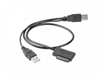 Gembird USB - SATA for Slim SATA SSD, DVD 0.5m