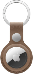Strap for tracking device Apple Airtag FineWoven Key Ring Taupe