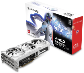 Videokarte Saphire PURE AMD Radeon RX 9070 XT 16GB