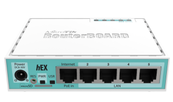 Maršrutētājs Mikrotik hEX RB750gr3