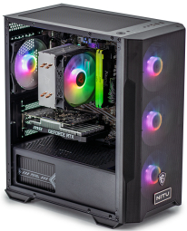 Personālais dators NITU G Bīteris R1.1 Ryzen 5 5500 RTX 3050 6GB 16GB 500GB W11H