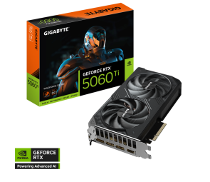Videokarte Gigabyte GeForce RTX 5060 Ti WINDFORCE OC 16G