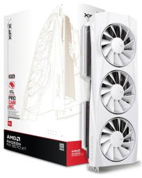 Videokarte XFX Radeon RX 9070 XT Quicksilver White 16GB