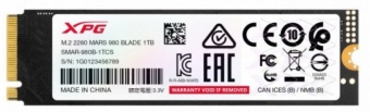 Cietais disks Adata MARS 980 BLADE 1TB