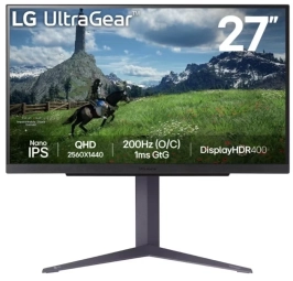 Monitors LG UltraGear 27GS85Q-B 27 IPS