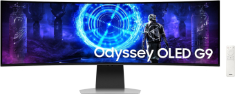 Monitors Samsung Odyssey G9 LS49DG950SUXEN 49 OLED Curved Silver