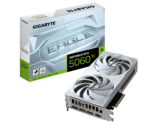 Videokarte Gigabyte GeForce RTX 5060 Ti Eagle OC ICE 8GB GDDR7