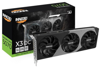 Videokarte Inno3D GeForce RTX 5070 X3 12GB OC DLSS 4