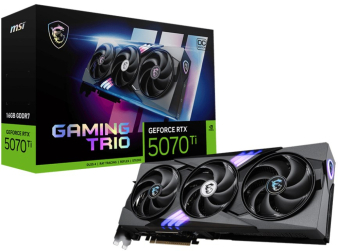 Videokarte MSI GeForce RTX 5070 Ti 16GB TRIO OC