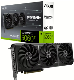 Videokarte Asus GeForce RTX 5060 Ti 16GB Prime OC (DLSS 4)