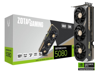 Videokarte ZOTAC GAMING GeForce RTX 5080 SOLID CORE