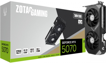 Videokarte Zotac GAMING GeForce RTX 5070 Twin Edge 12GB