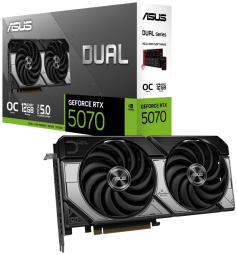 Videokarte Asus GeForce RTX 5070 DUAL OC 12GB DLSS 4