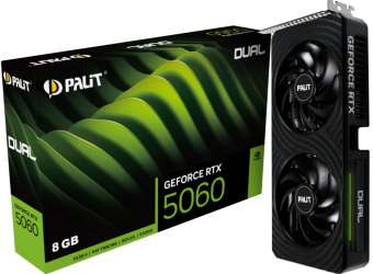 Videokarte Palit GeForce RTX 5060 Dual 8GB