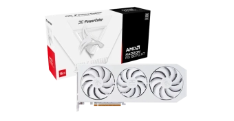 Videokarte PowerColor Hellhound Spectral White AMD Radeon RX 9070 XT 16GB