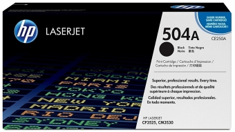 HP CE250A 504A Black