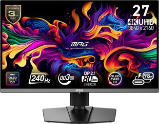 Monitors MSI MPG 272URX 26.5 QD-OLED