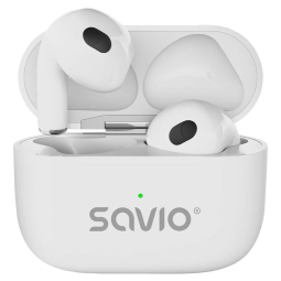 Austiņas Savio TWS-01 PRO White