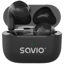 Austiņas Savio TWS-02 PRO Black