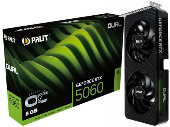 Videokarte Palit Dual RTX 5060 8GB OC