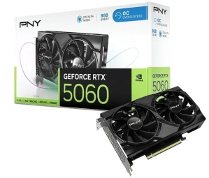 Videokarte PNY GeForce RTX 5060 Dual Fan 8GB