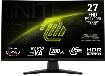 Monitors MSI MAG 274CXF 27 Rapid VA Curved