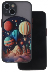 Mocco Ultra Trendy Travel Case Apple iPhone 15 Black