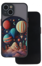 Mocco Ultra Trendy Travel Case Apple iPhone 14 Black