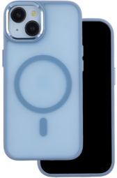 Mocco Frozen MagSafe Case Apple iPhone 13 / 14 Blue