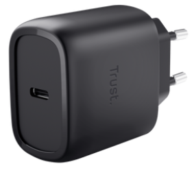 Lādētājs Trust Maxo 45W Usb-C GaN Black