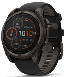 Viedpulkstenis Garmin Fenix 8 Sapphire Solar Gray 47mm