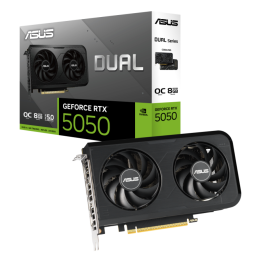 Videokarte ASUS Dual GeForce RTX 5050 8GB GDDR6 OC Edition