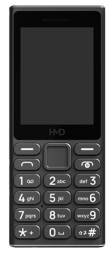 Mobilais telefons HMD 105 4G Dual SiM Black