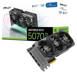Videokarte PNY GeForce RTX 5070 Ti Triple Fan 16GB DLSS 4 OC