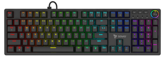 Keyboard Savio Styx Mechanical Keyboard Brown Outemu