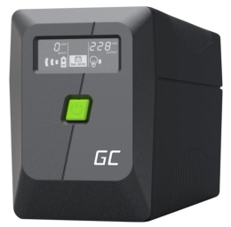 Nepārtrauktas barošanas bloks Green Cell PowerProof LCD UPS 650VA 360W