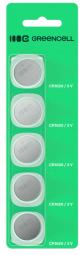Baterijas Green Cell Blister 5x Lithium Battery CR1620
