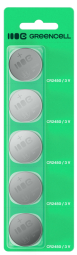 Baterijas Green Cell Blister 5x Lithium Battery CR2450