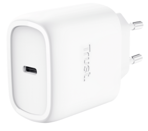 Lādētājs Trust Maxo 45W Black USB-C + 2m USB-C Cable White