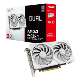 Videokarte ASUS Daul Radeon RX 9060 XT 16GB White Edition