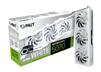 Videokarte PALIT GeForce RTX 5070 White OC