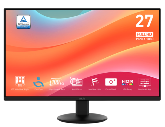Monitors MSI PRO MP272L 27 IPS FHD 100Hz 1ms