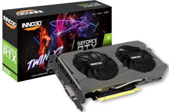 Videokarte Inno3D GeForce RTX 3050 8GB Twin X2