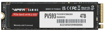 Cietais disks Patriot VIPER PV593 4TB