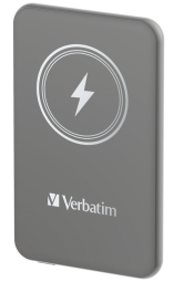 Enerģijas krātuve Verbatim Charge n Go 5000mAh Magnetic Wireless Charge Grey