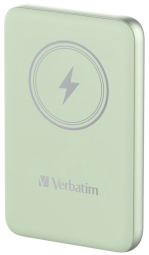 Enerģijas krātuve Verbatim Charge n Go 10000mAh Magnetic Wireless Charge Green 20W