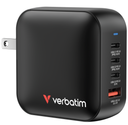 Lādētājs Verbatim Universal Mini GaN Wall Charger 100W UK + EU