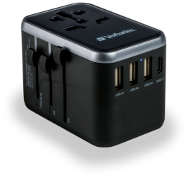 Lādētājs Verbatim Universal Travel Adapter UTA-04