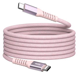 Kabelis Verbatim Sync & Charge Magnetic Type-C  60W 120cm Pink